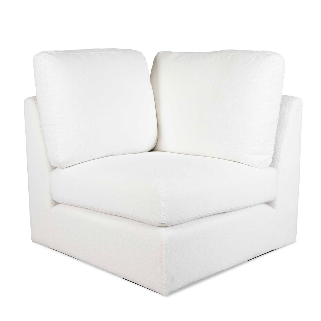 Refuge Arctic White Corner Sofa