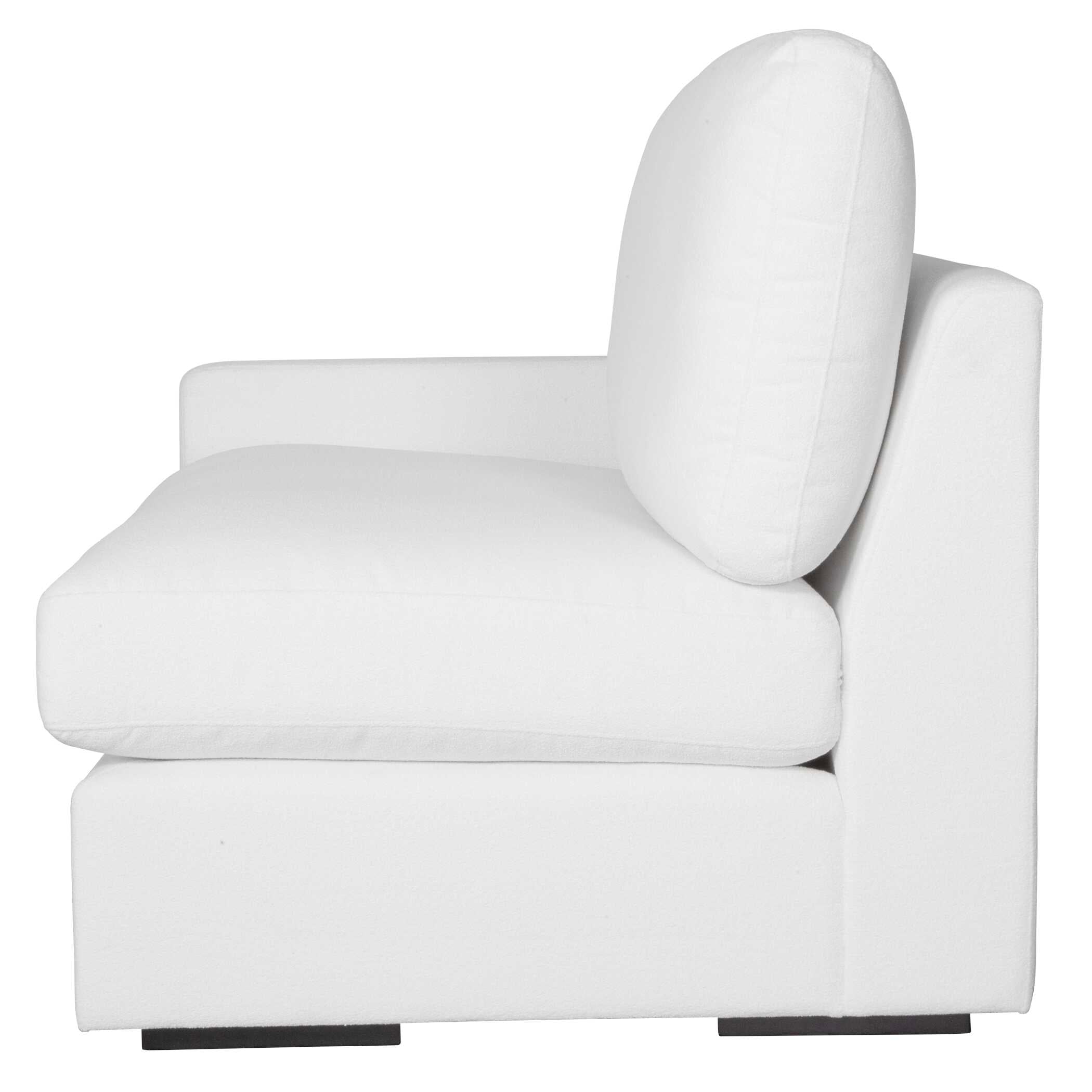 Refuge Arctic White Left Arm Facing Sofa