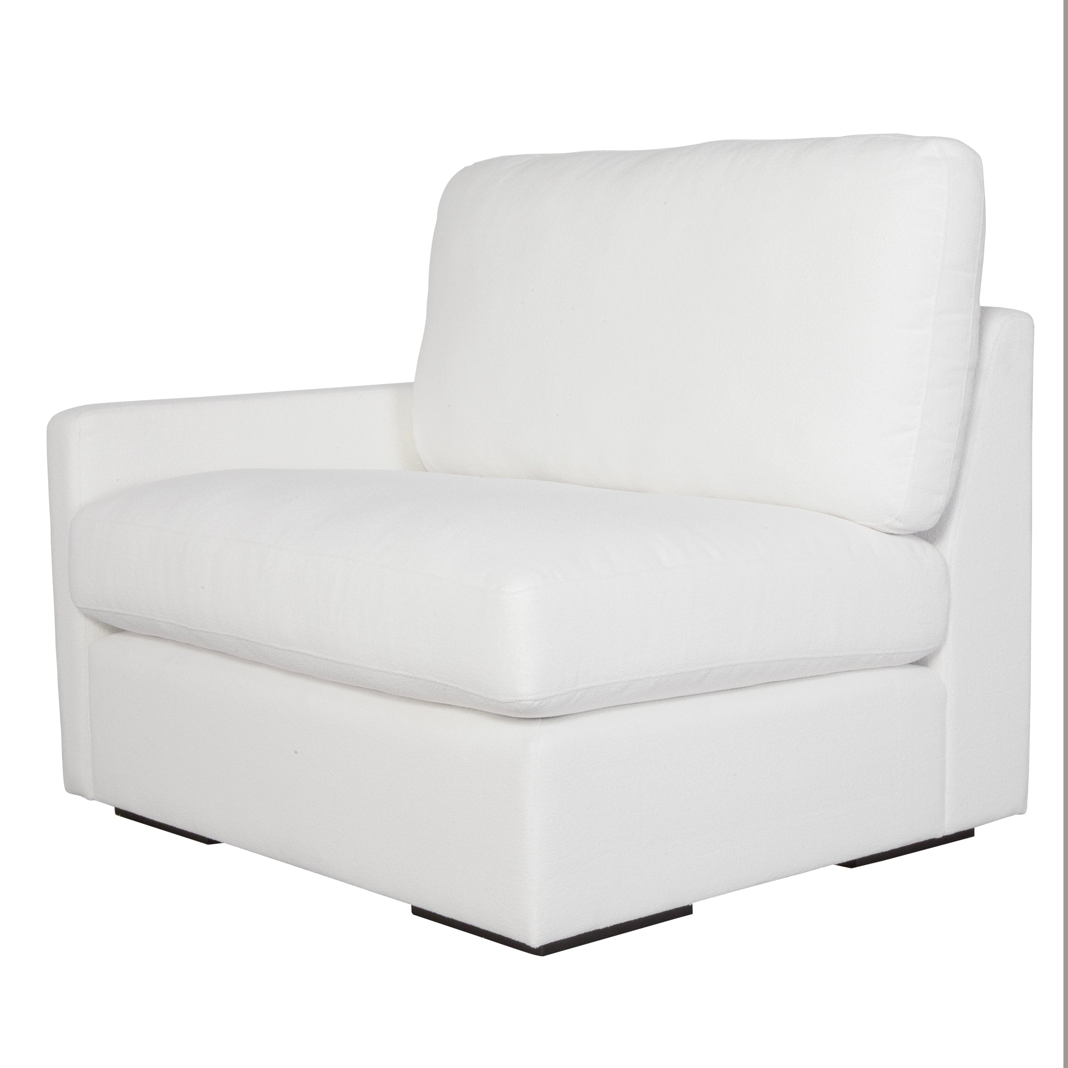 Refuge Arctic White Left Arm Facing Sofa