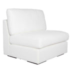 Refuge Armless Arctic White Sofa