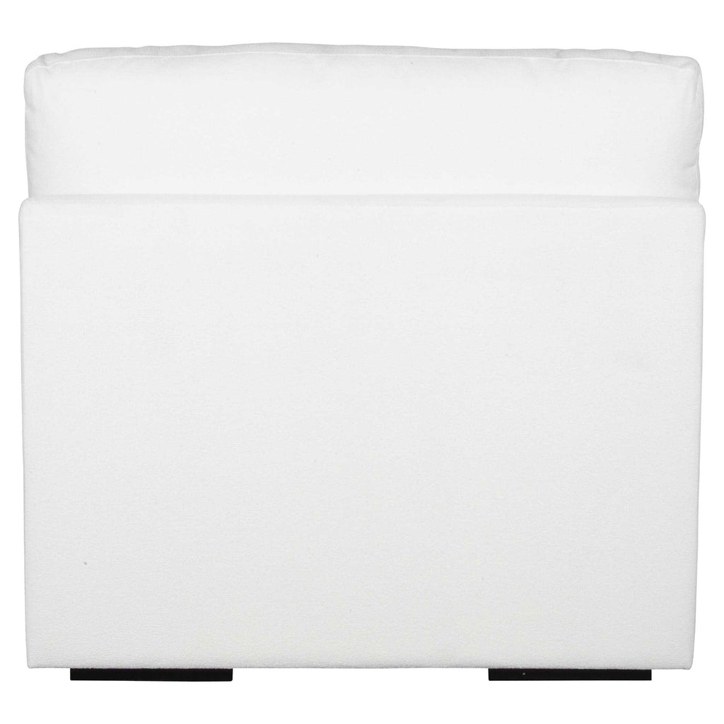 Refuge Armless Arctic White Sofa
