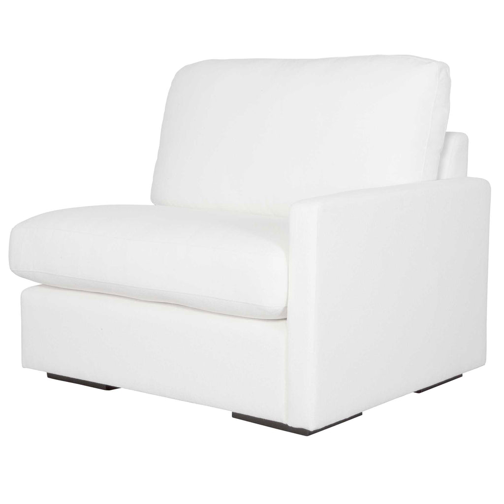 Refuge Arctic White Right Arm Facing Sofa
