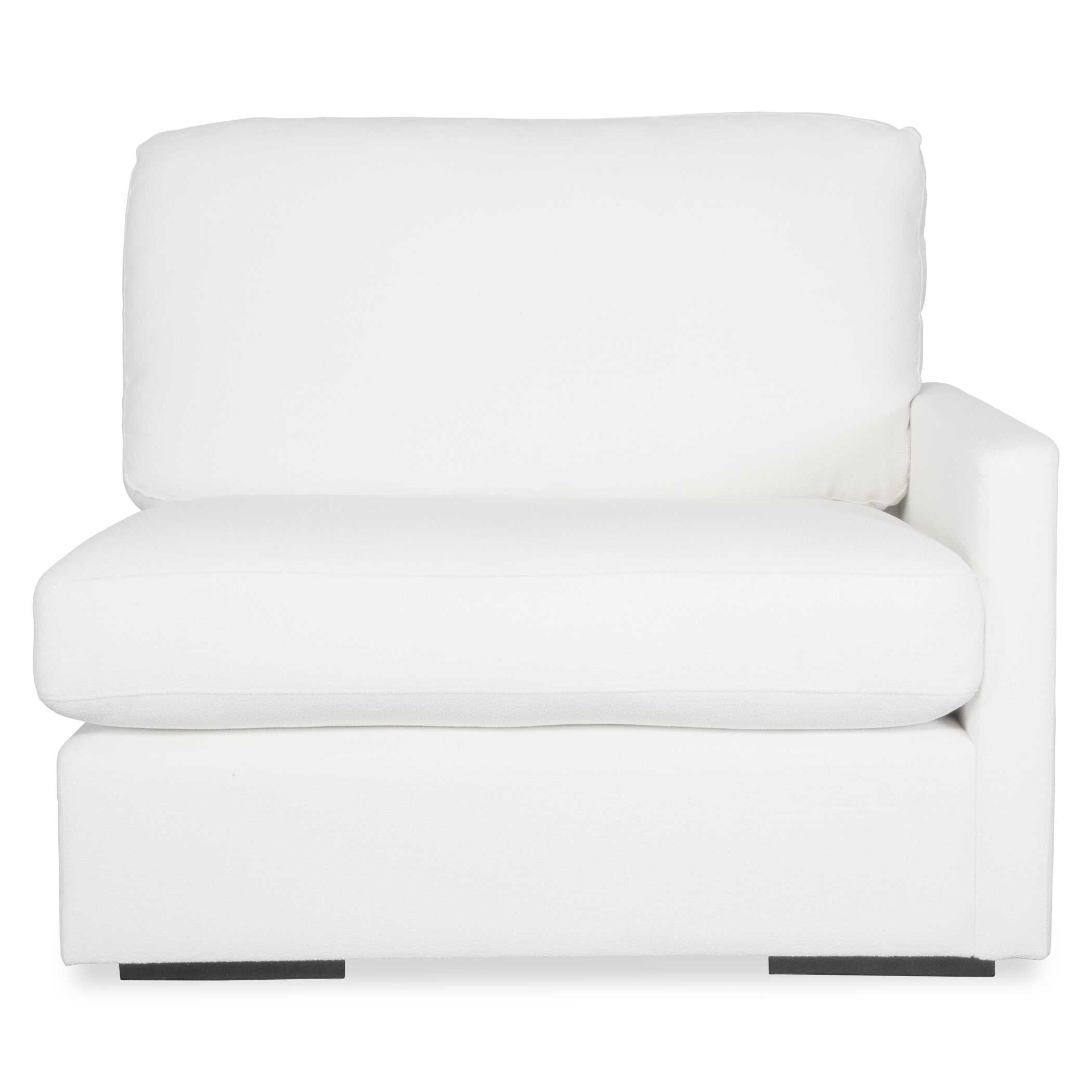 Refuge Arctic White Right Arm Facing Sofa