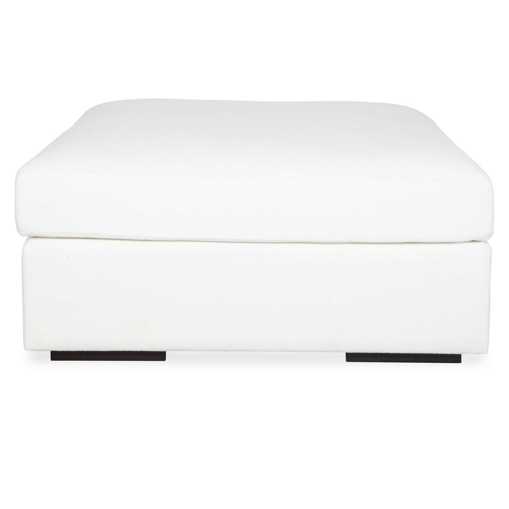 Refuge Arctic White Sofa Ottoman