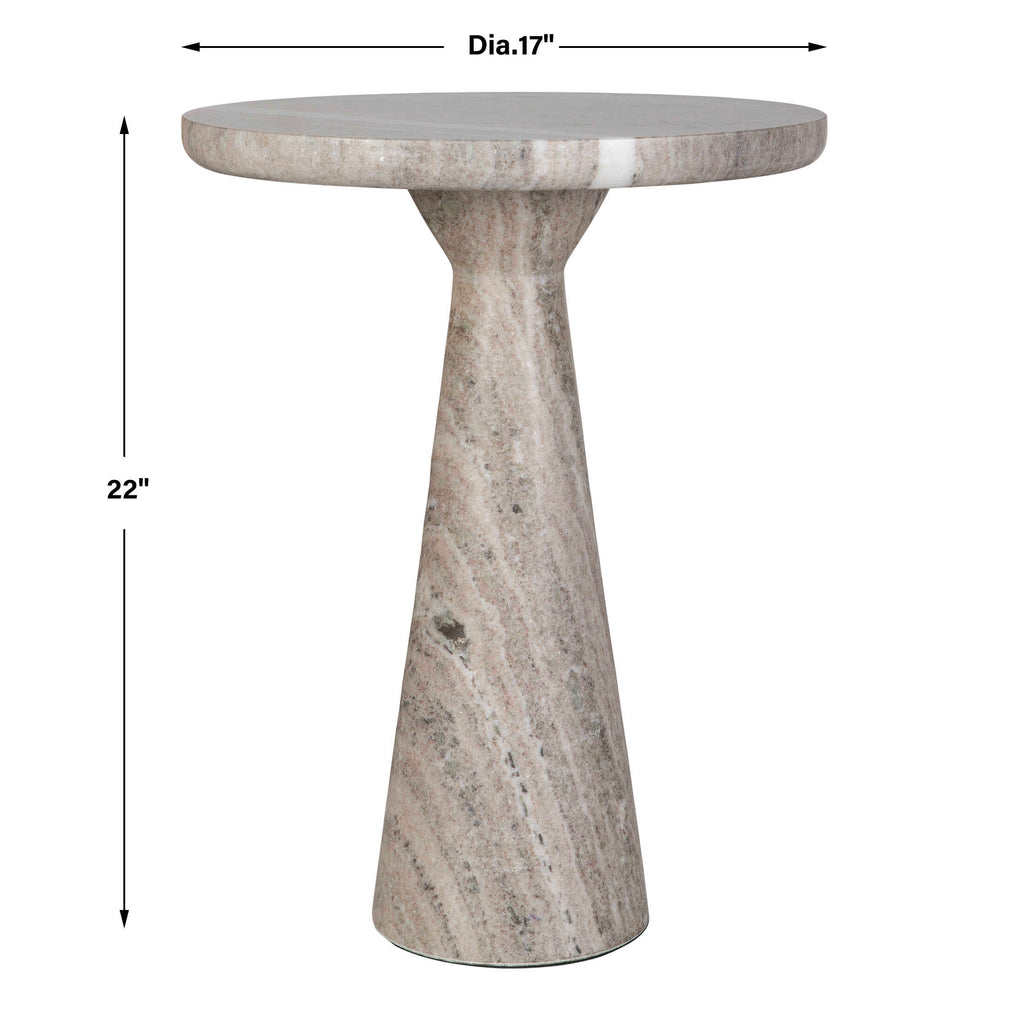 Stour Marble Accent Table