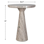 Stour Marble Accent Table