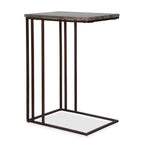Theodore Travertine Accent Table