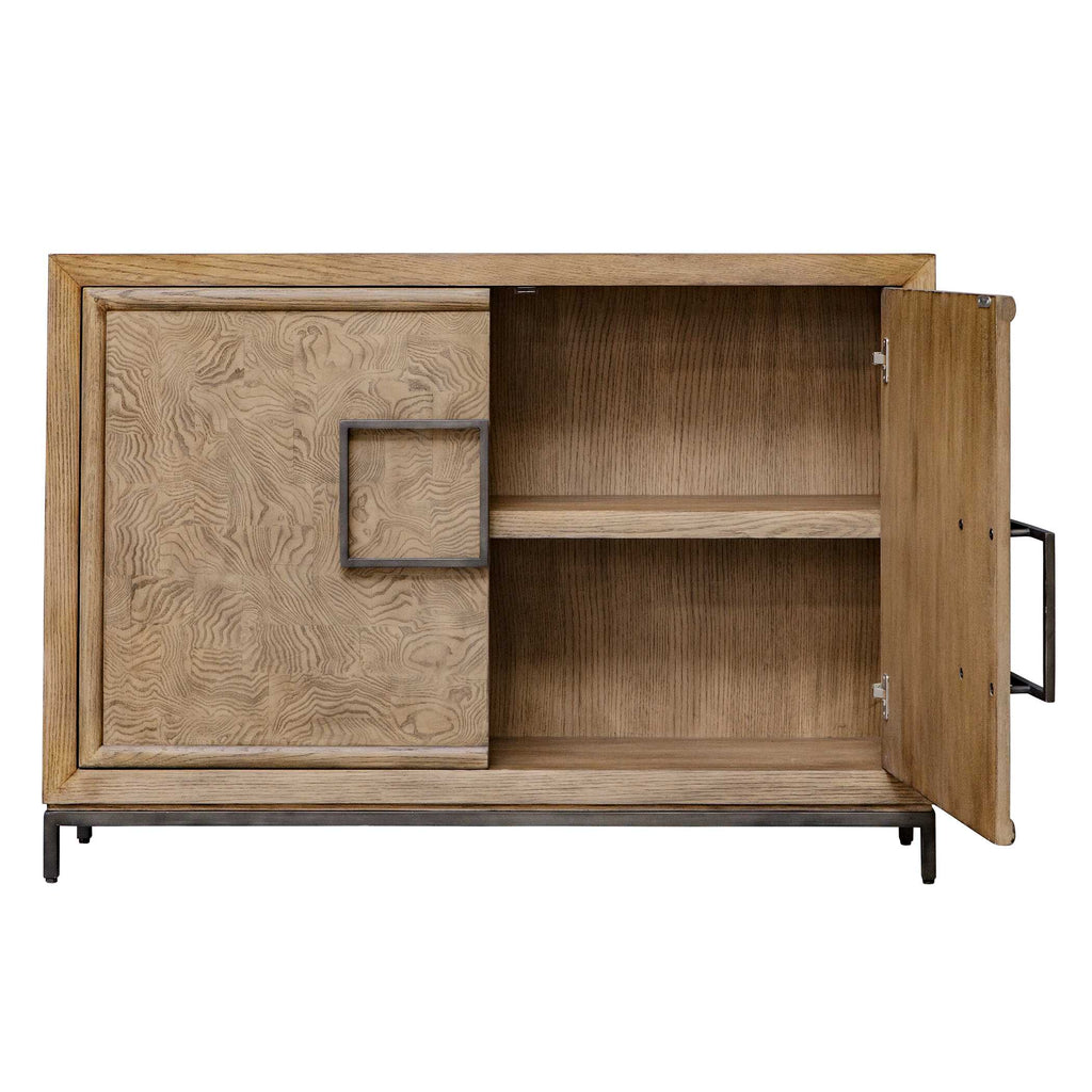 Paltrow Burl 2 Door Cabinet