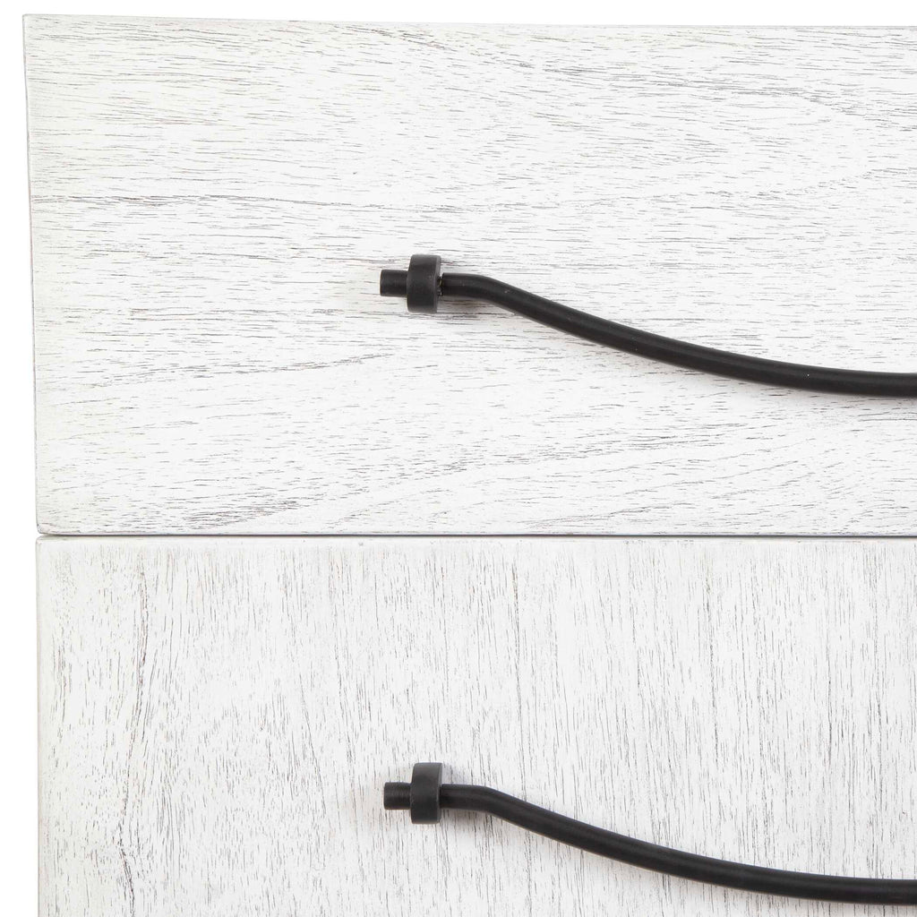 Vivi 3 Drawer White Chest