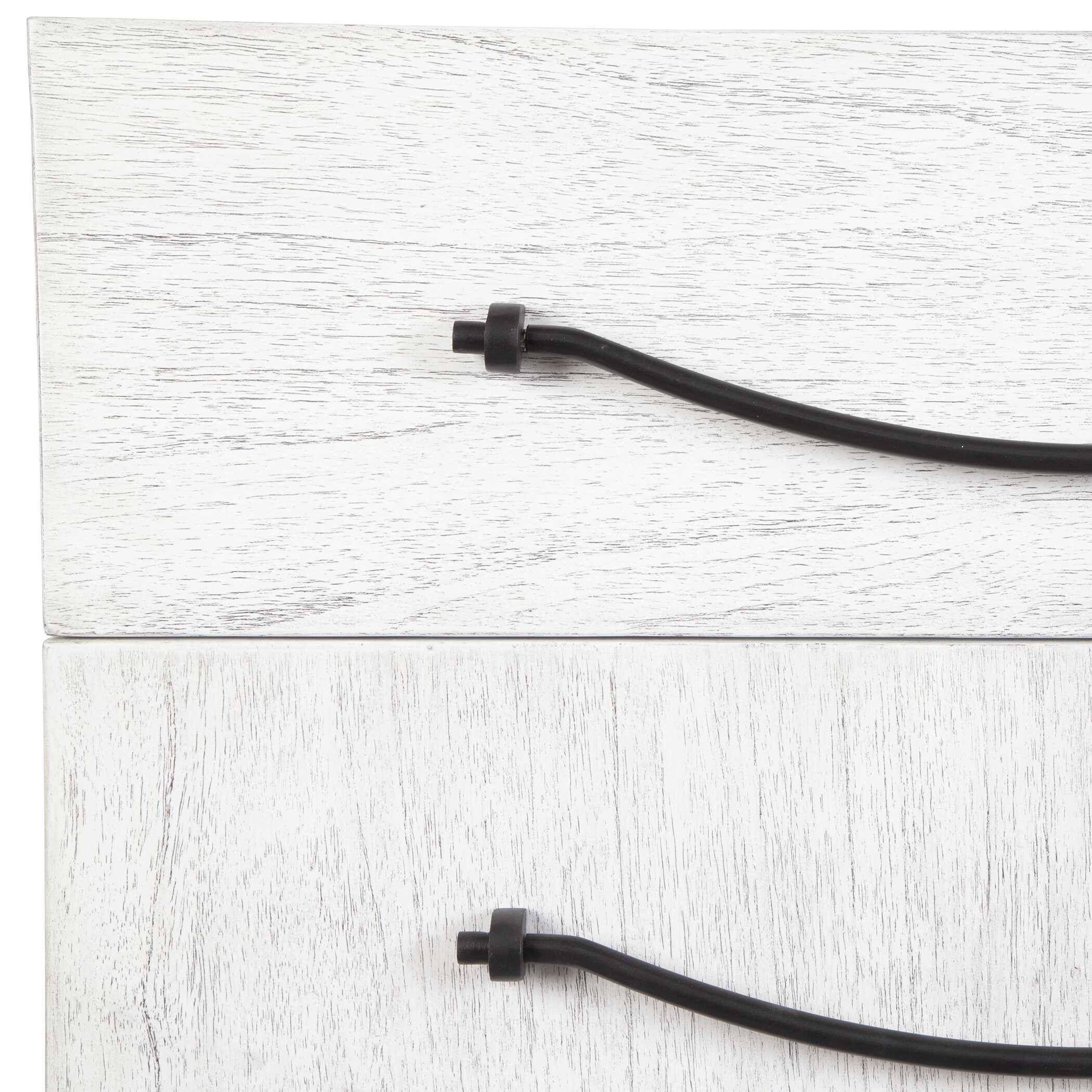 Vivi 3 Drawer White Chest