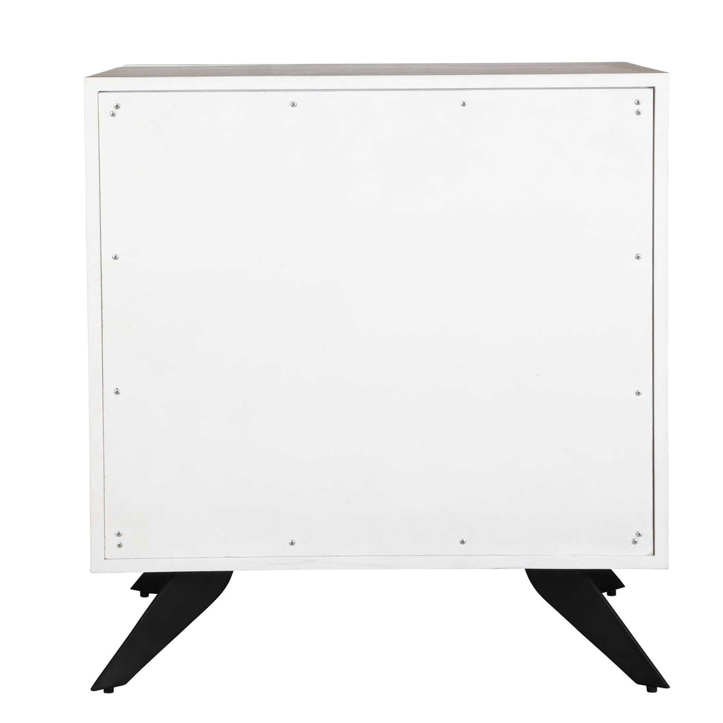 Vivi 3 Drawer White Chest