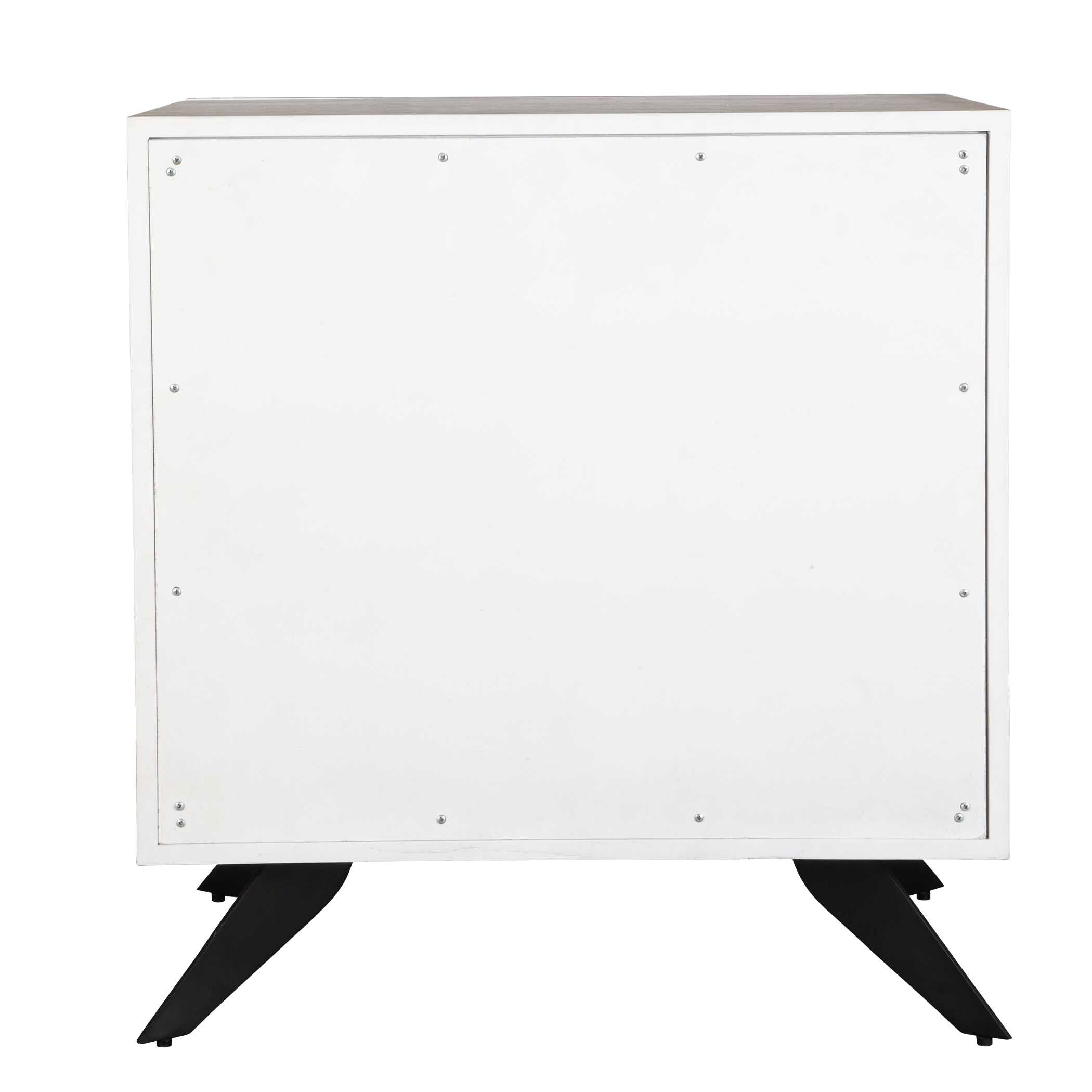 Vivi 3 Drawer White Chest