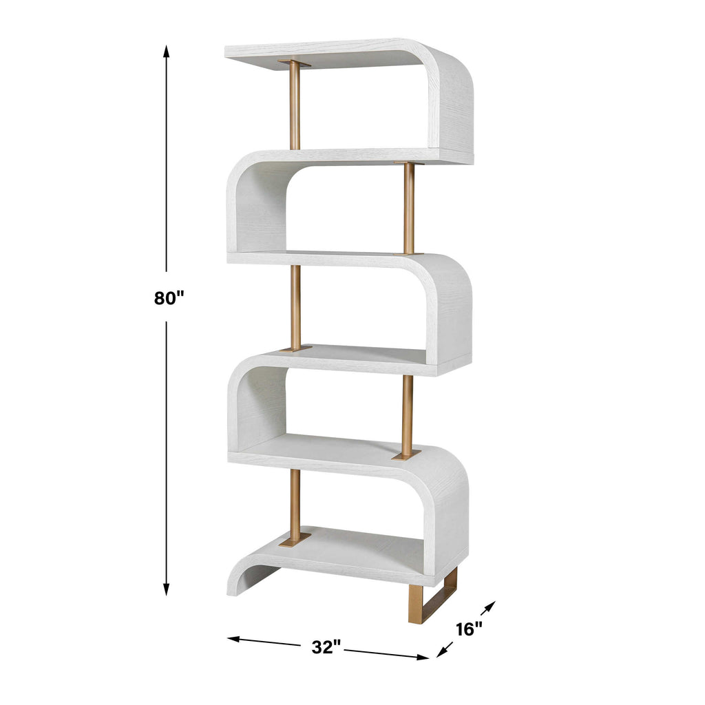 Bia White Etagere