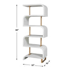 Bia White Etagere