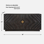 Faulkner 4 Door Cabinet