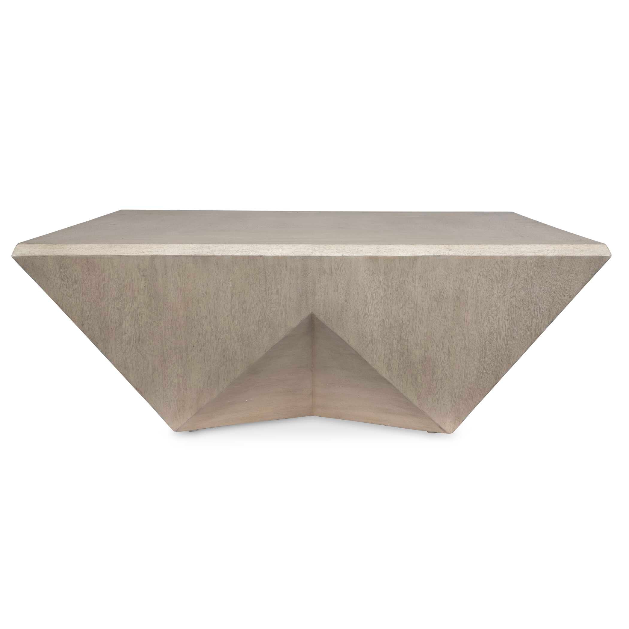 Collins Modern Light Gray Coffee Table