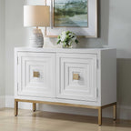 Aiken White 2 Door Cabinet