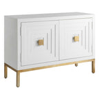 Aiken White 2 Door Cabinet