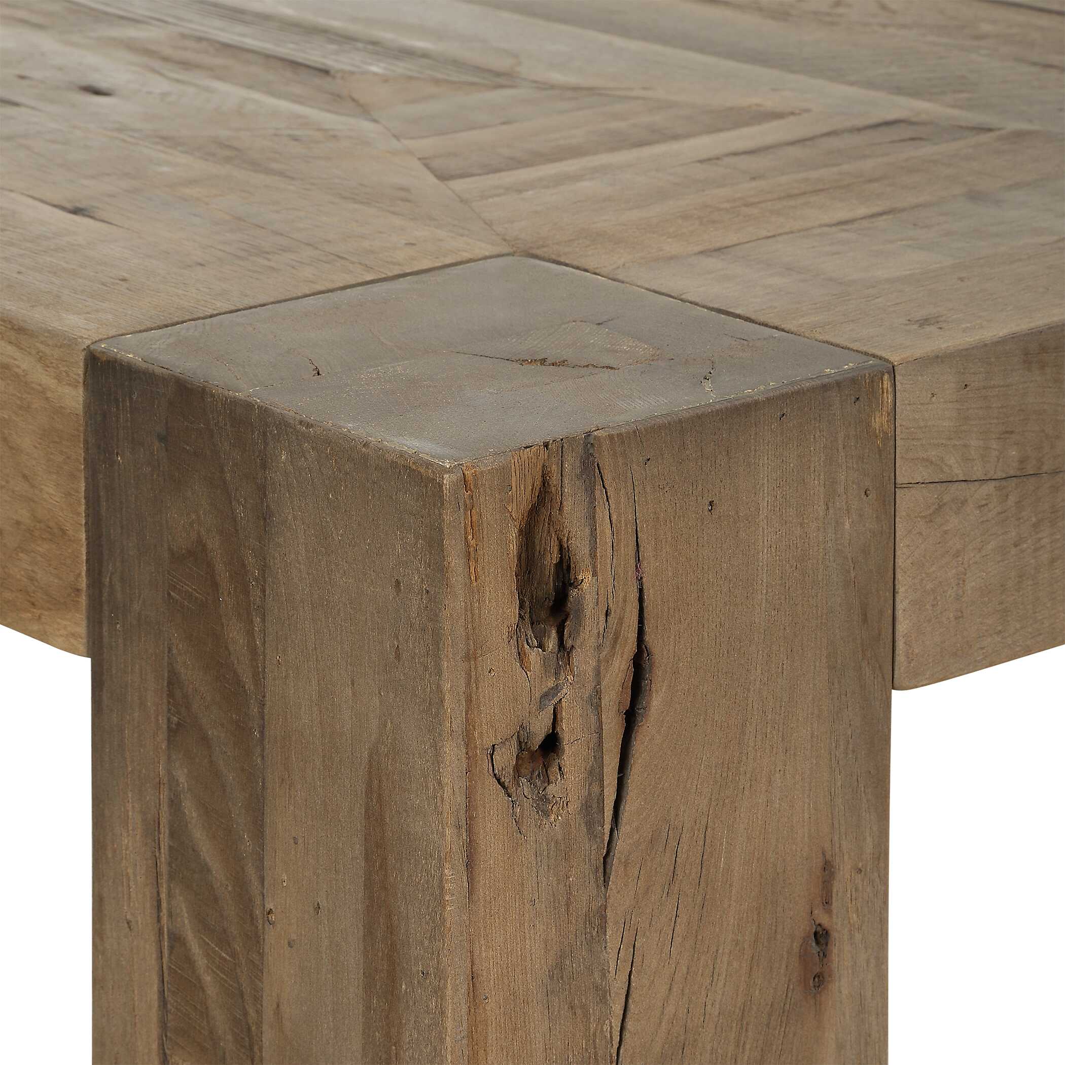 Aldan Reclaimed Oak Dining Table