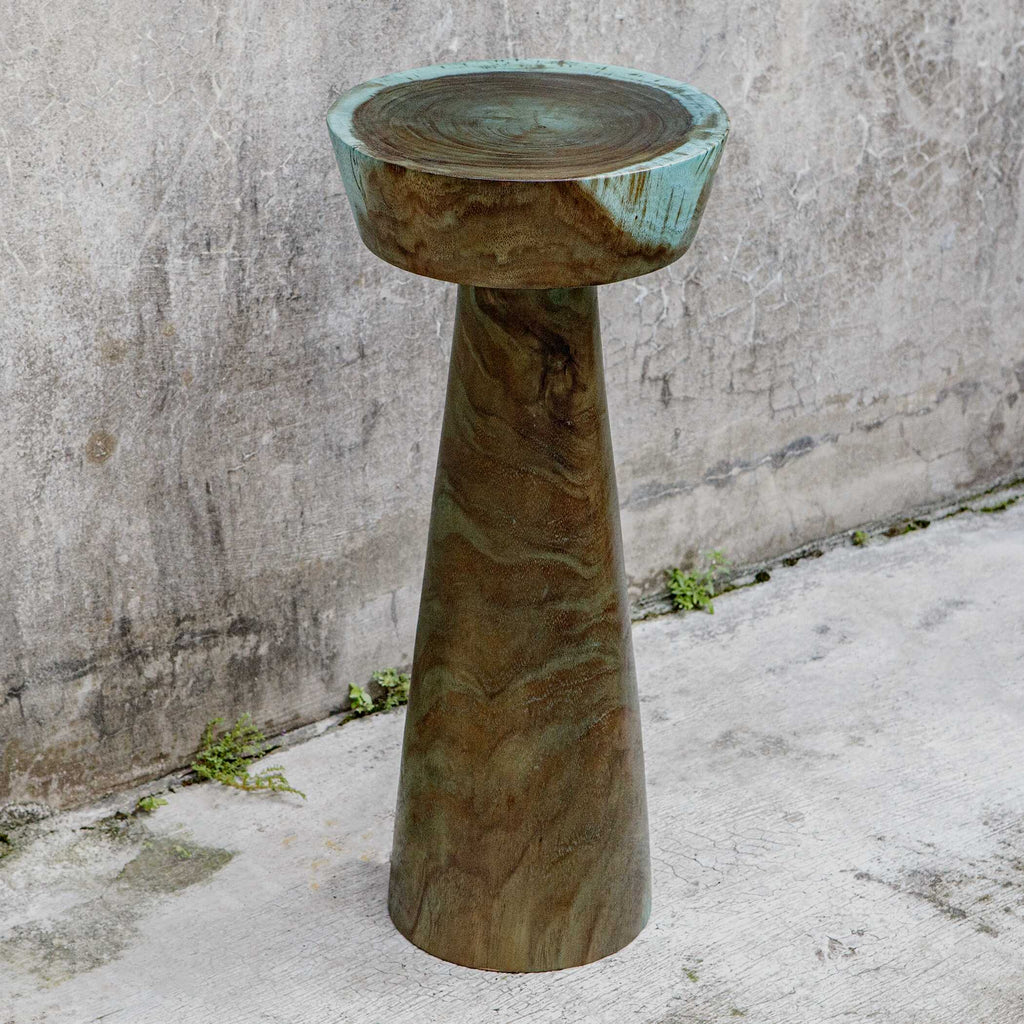 Mano Blue-Green Drink Table