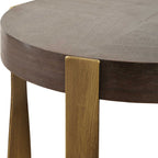 Drew Brass Accent Table