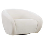 DeSoto Cream Swivel Chair