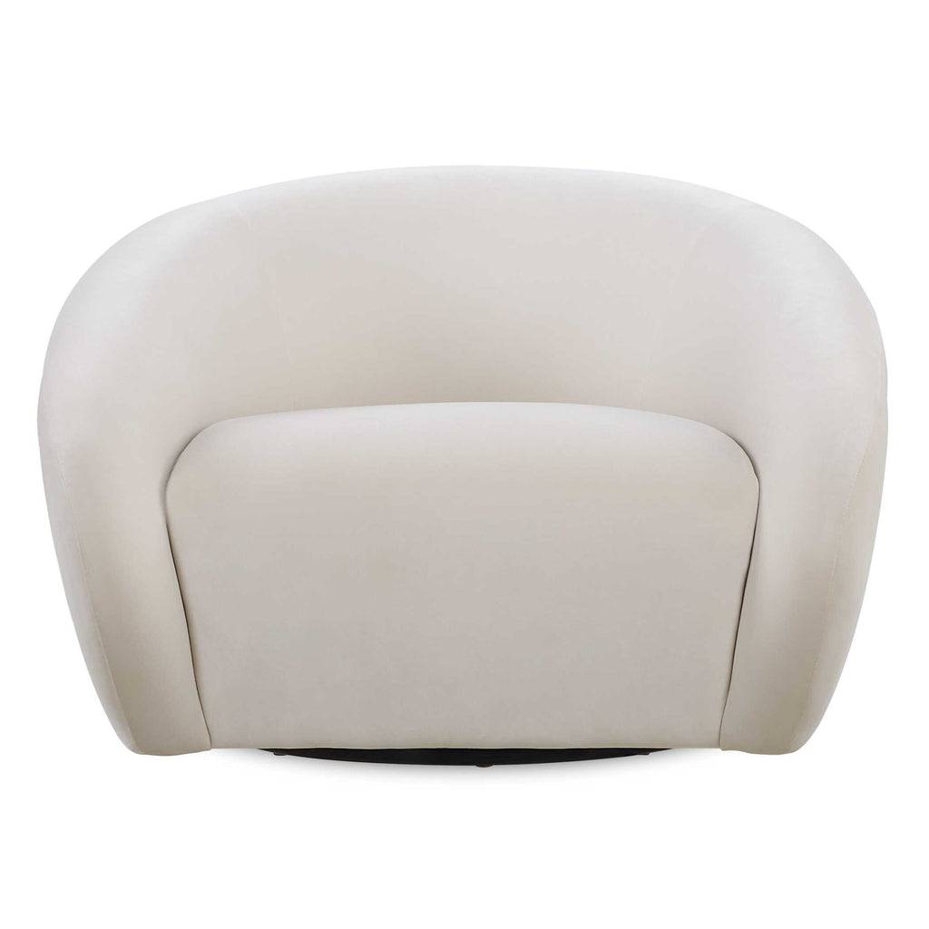 DeSoto Cream Swivel Chair