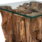 Rozel Teak Wood End Table