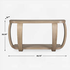 Adona Wood Console Table