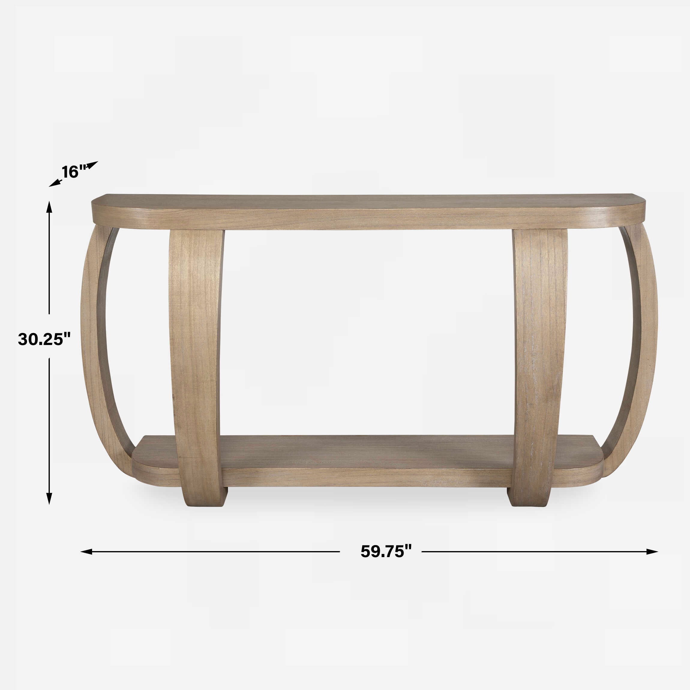 Adona Wood Console Table