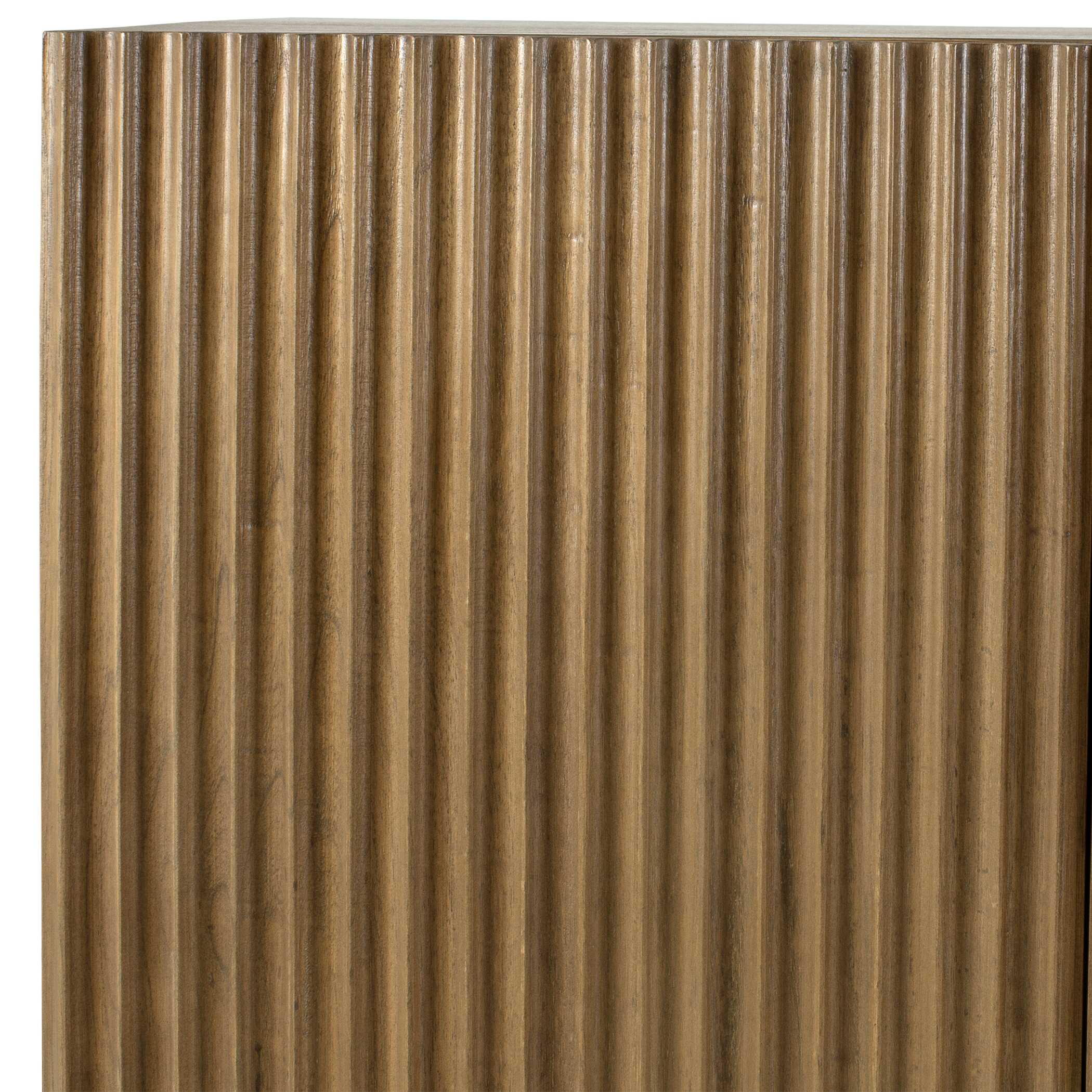 Kellem Natural Wood 4 Door Cabinet