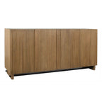 Kellem Natural Wood 4 Door Cabinet