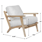 Laid Back Sheepskin Accent Chair