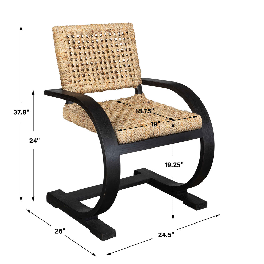 Rehema Black Dining Chair