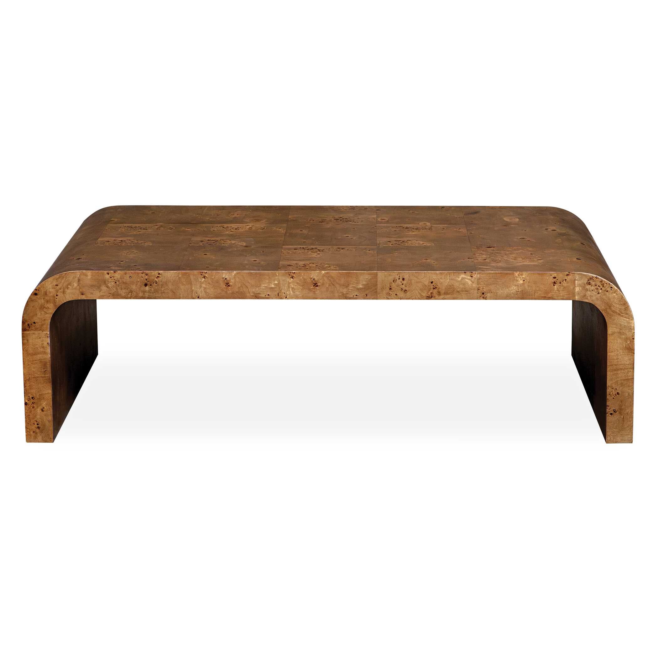 Carraway Burl Wood Coffee Table