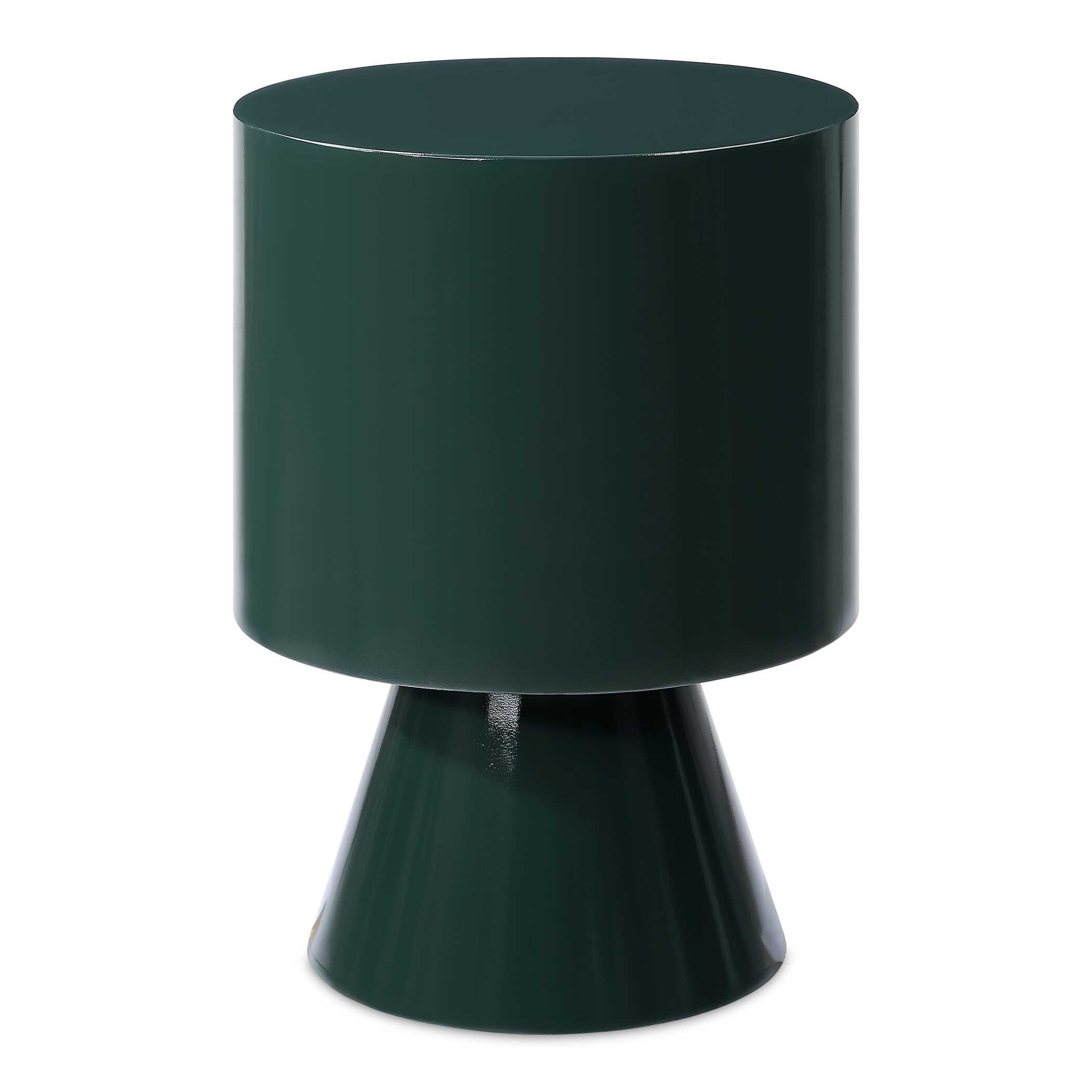 Denison Dark Green Accent Table
