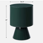 Denison Dark Green Accent Table
