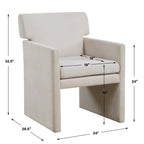 Colette Ivory Dining Chair