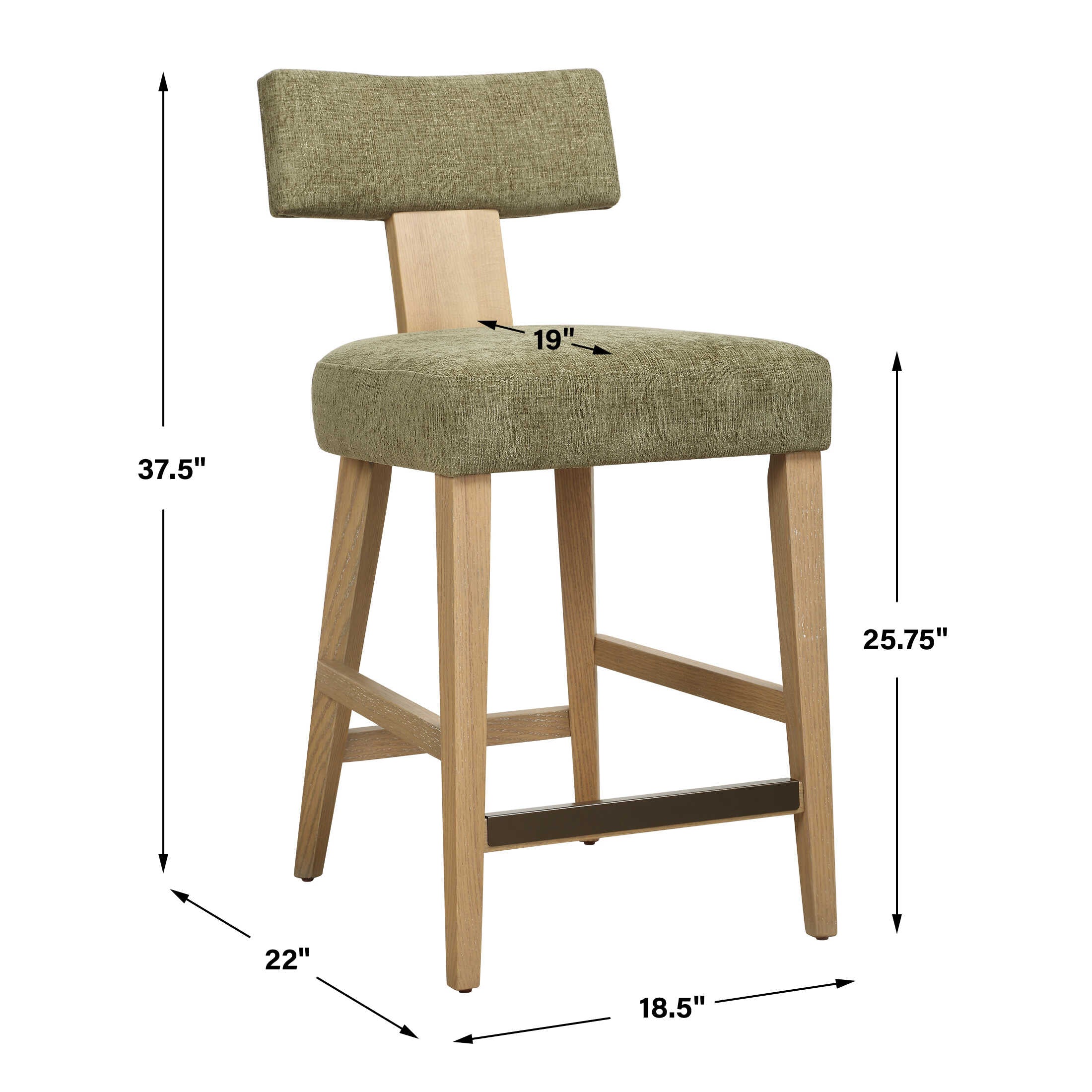 Elysian Moss Counter Stool