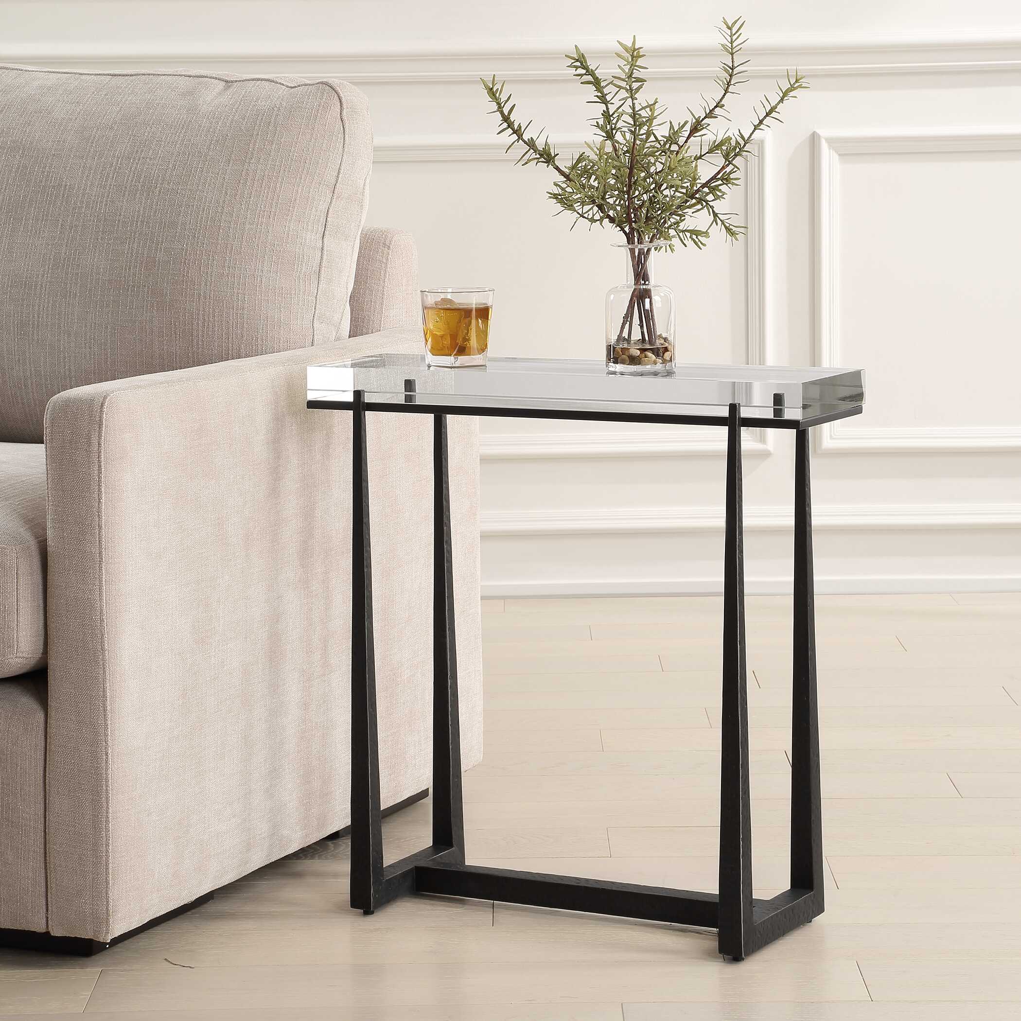 Midas Bronze Accent Table