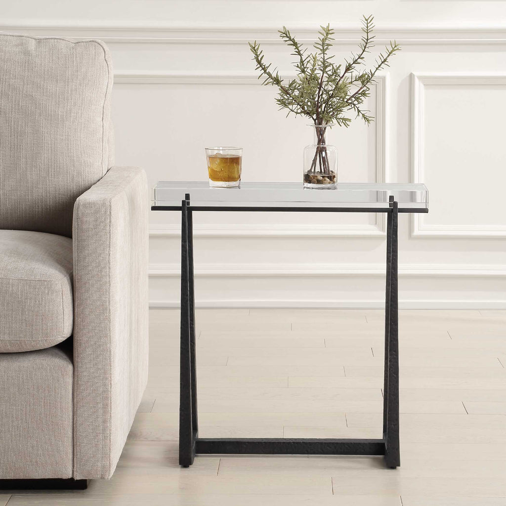 Midas Bronze Accent Table