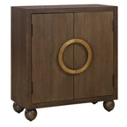 Mayenne 2 Door Oak Wood Cabinet