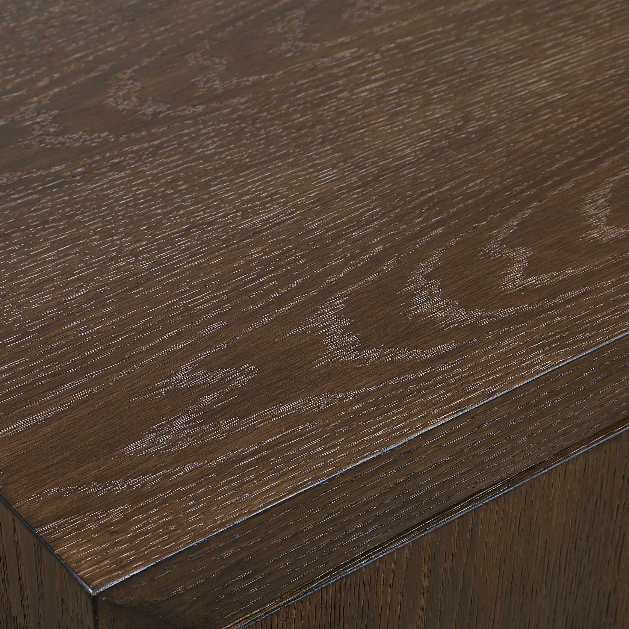 Mayenne 2 Door Oak Wood Cabinet