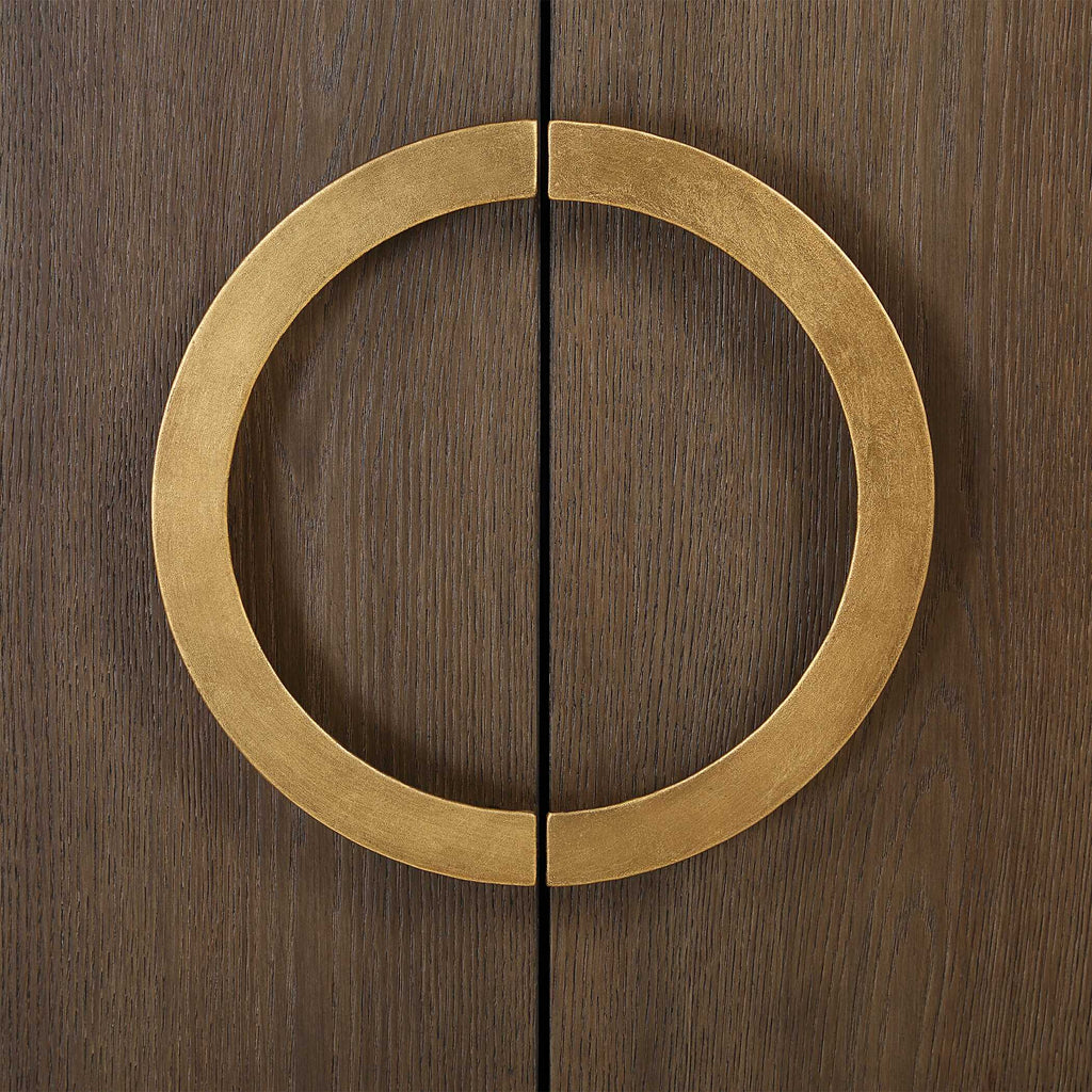 Mayenne 2 Door Oak Wood Cabinet