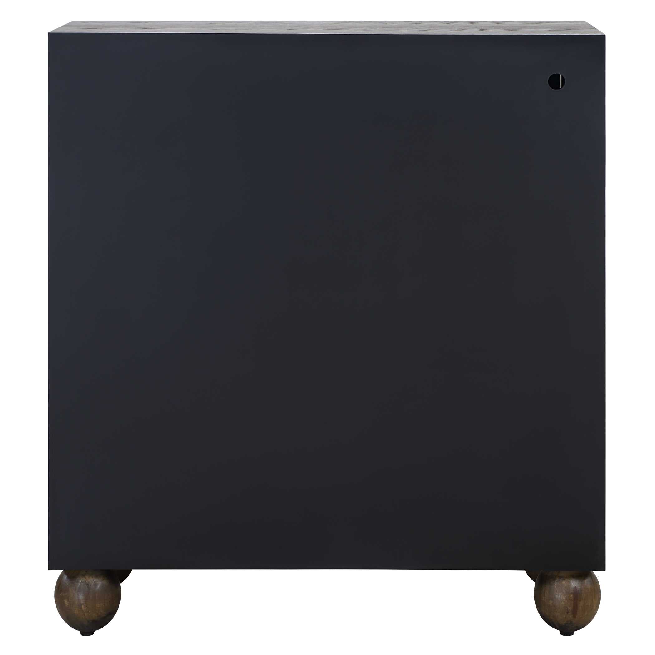 Mayenne 2 Door Oak Wood Cabinet