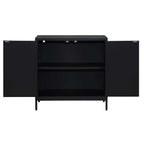 Beswick Black 2 Door Cabinet