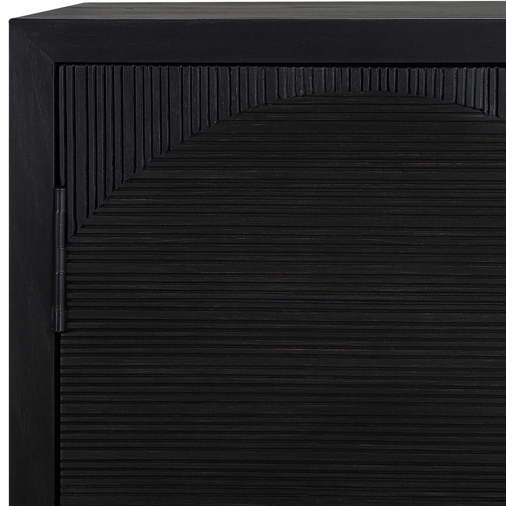 Beswick Black 2 Door Cabinet