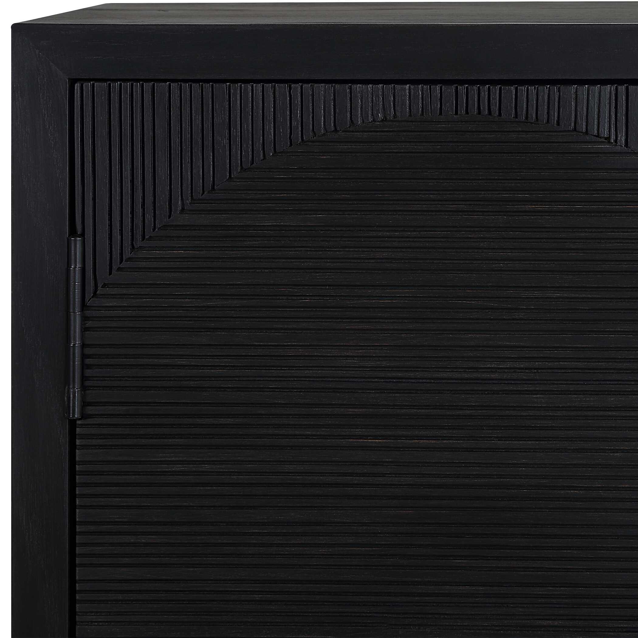 Beswick Black 2 Door Cabinet