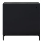 Beswick Black 2 Door Cabinet