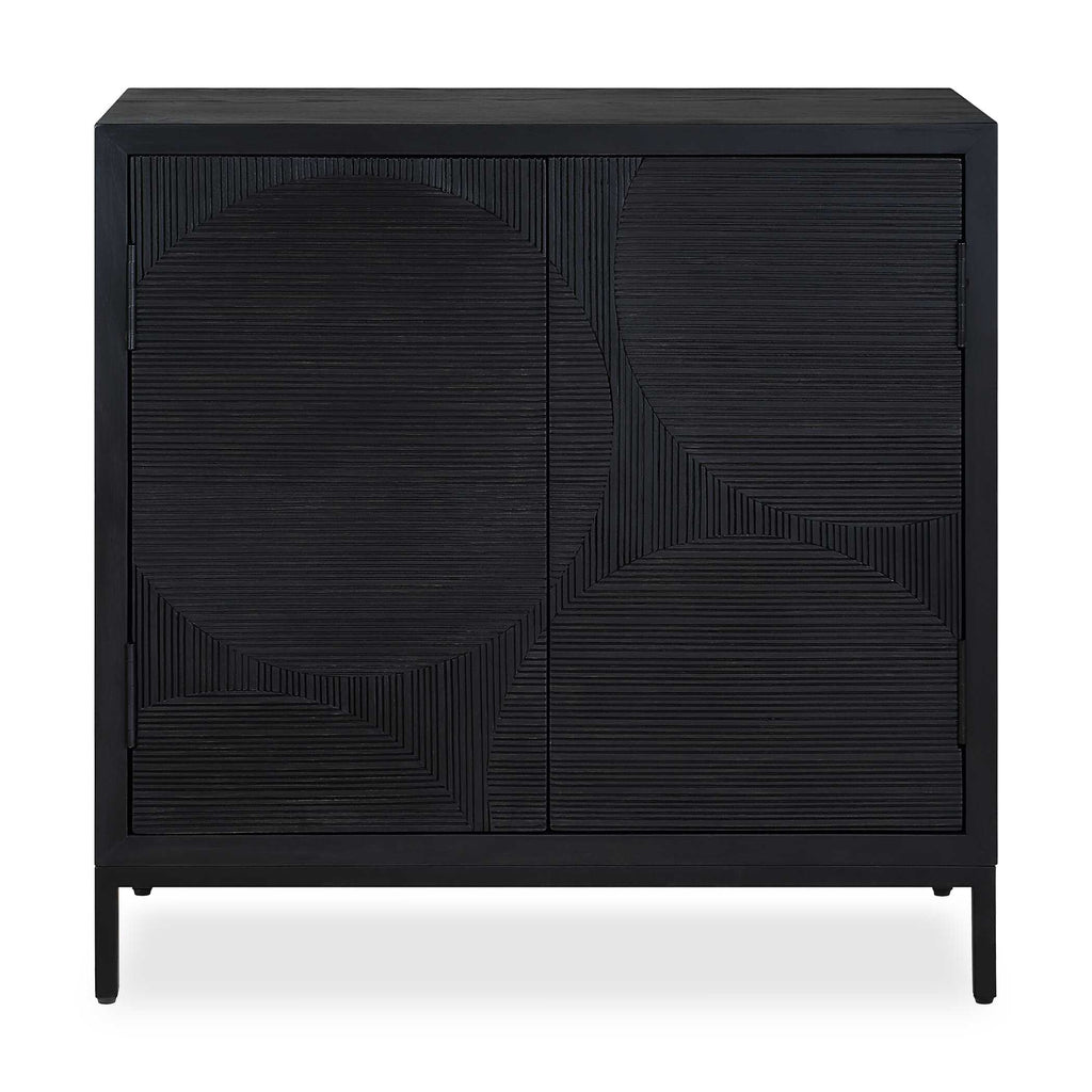 Beswick Black 2 Door Cabinet